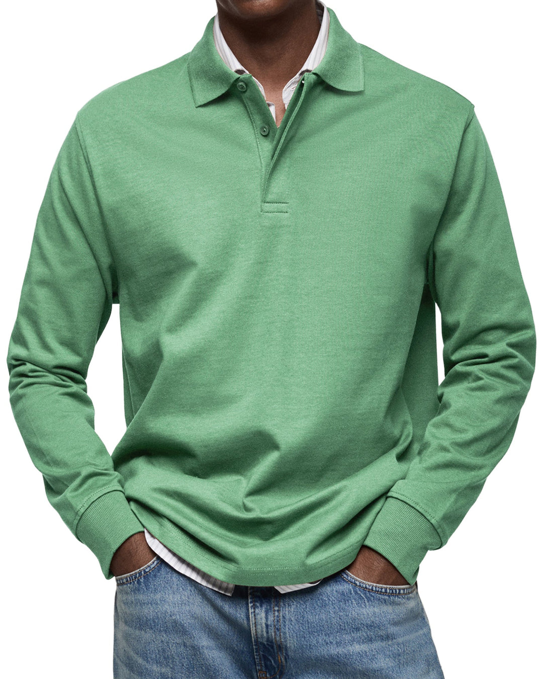 Richard™ | Casual Polo Shirt with Long Sleeves