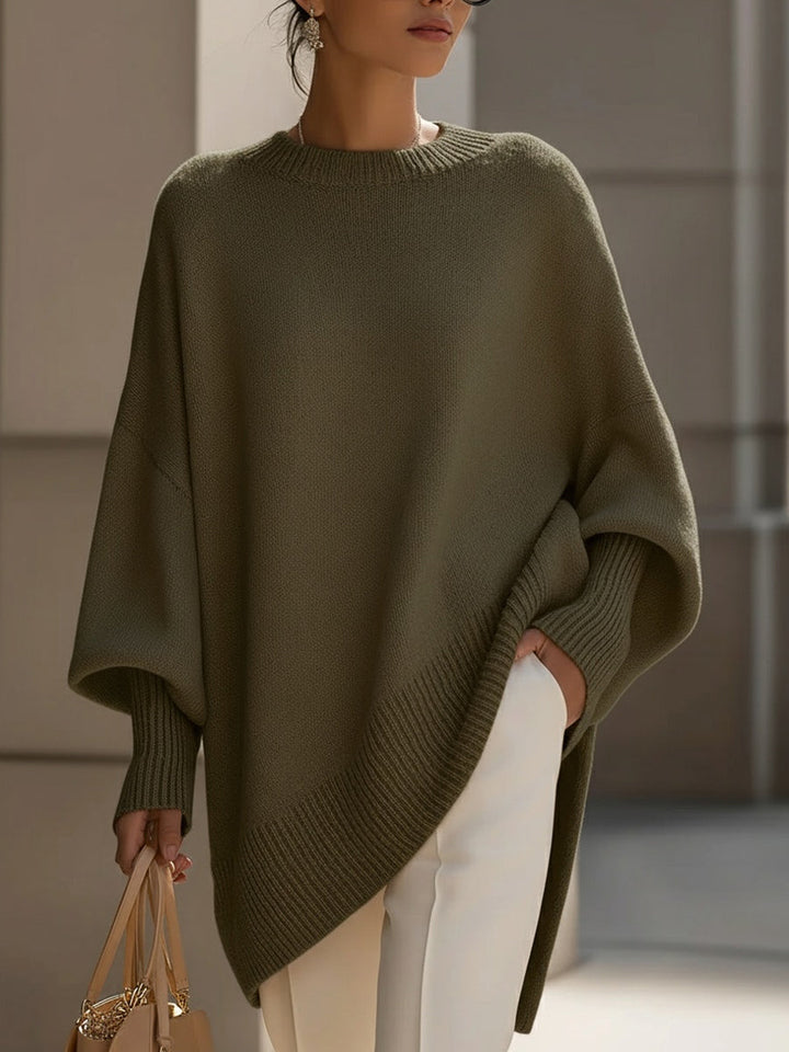 Aster | Oversized Poncho Sweater