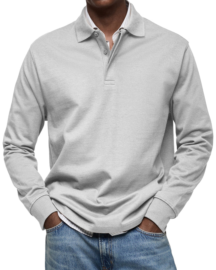 Richard™ | Casual Polo Shirt with Long Sleeves