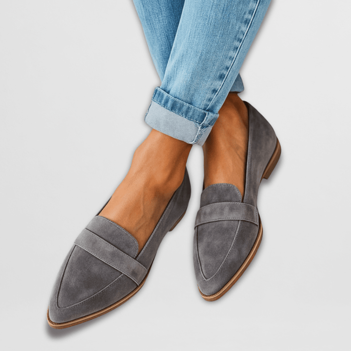 Alessia - Soft Suede Loafers