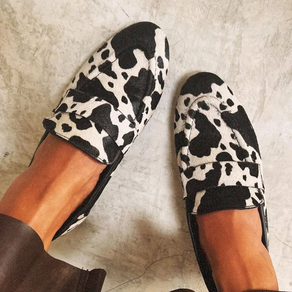 Brynn - Elegant Animal Print Loafers