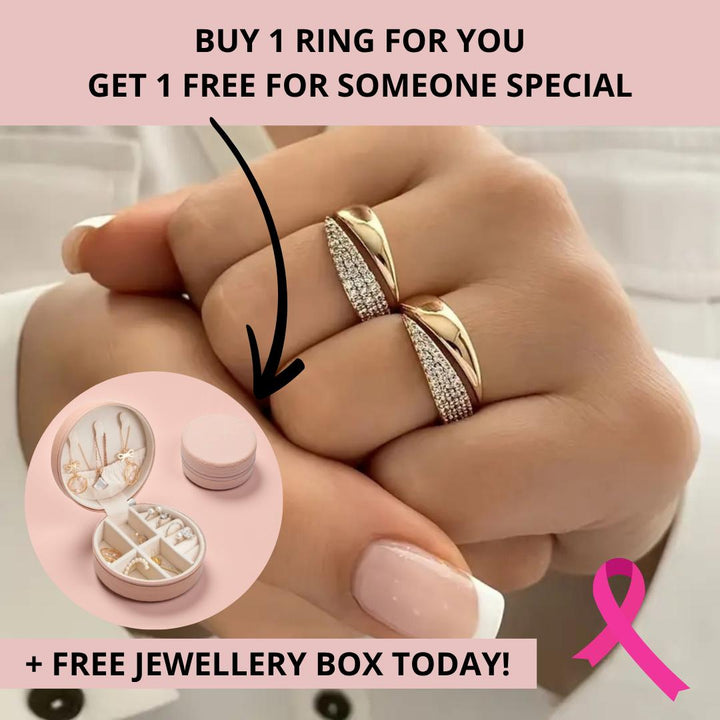 Breast Cancer Support Ring | Buy 1, Get 1 FREE Today