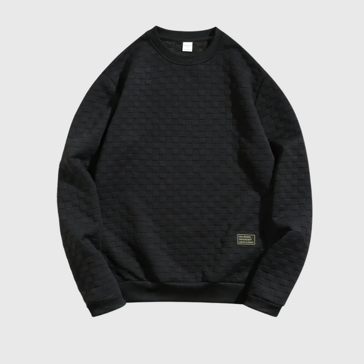 Benjamin™ | Casual Checker Sweatshirt