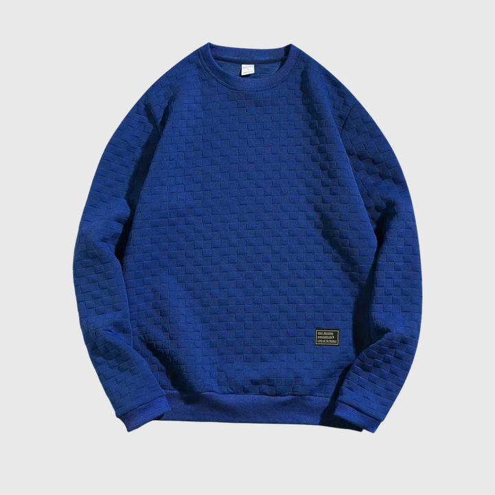 Benjamin™ | Casual Checker Sweatshirt