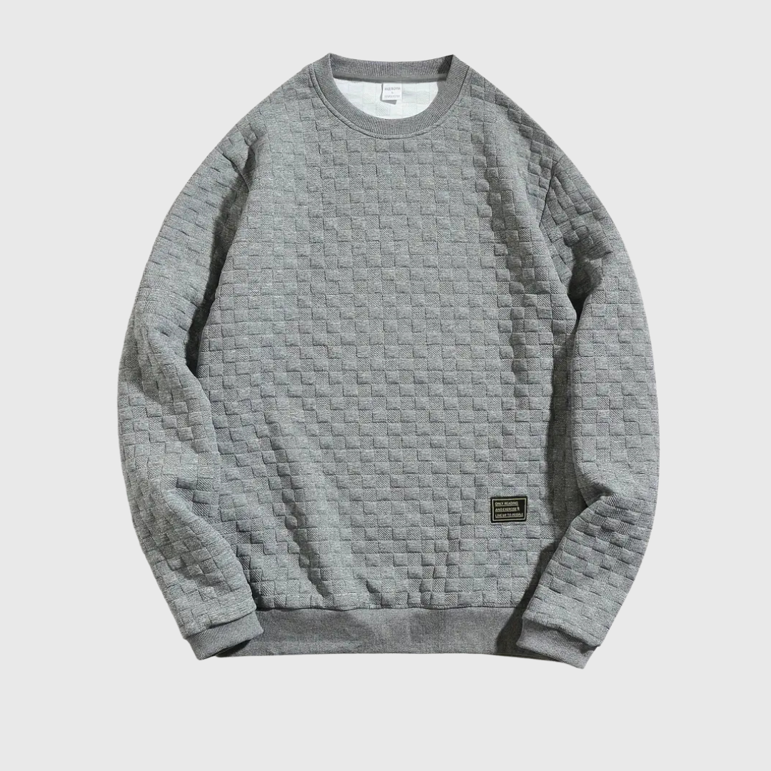 Benjamin™ | Casual Checker Sweatshirt