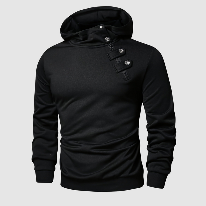 Nolan™ | Buttoned Hoodie