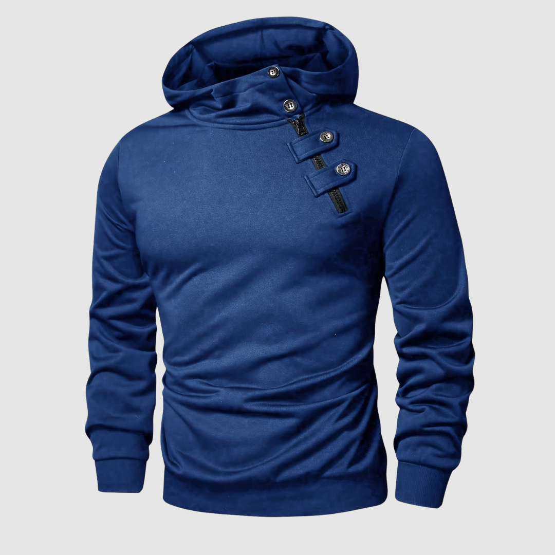 Nolan™ | Buttoned Hoodie