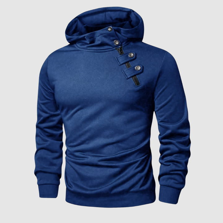 Nolan™ | Buttoned Hoodie