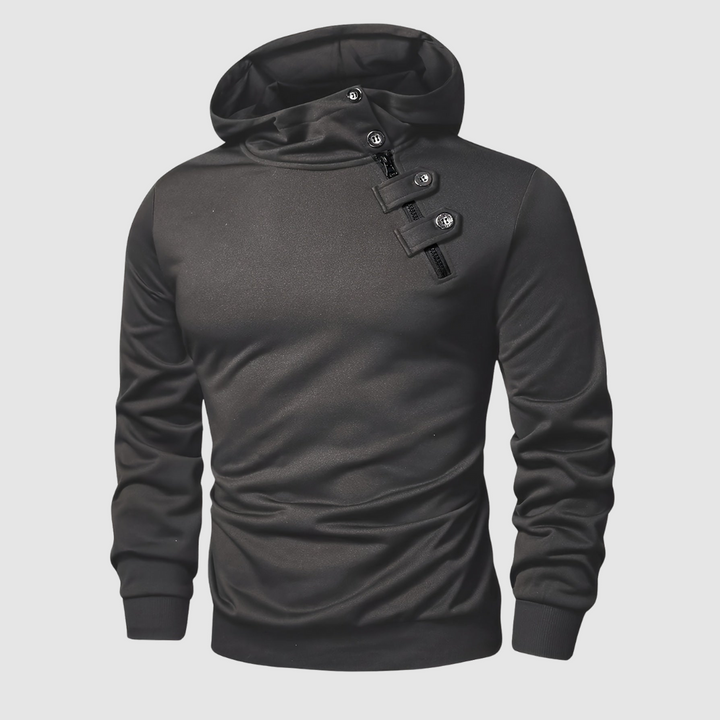 Nolan™ | Buttoned Hoodie