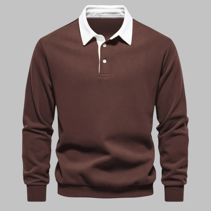Éliane™ | Elegant and Comfortable Polo Sweater