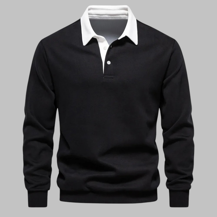 Éliane™ | Elegant and Comfortable Polo Sweater
