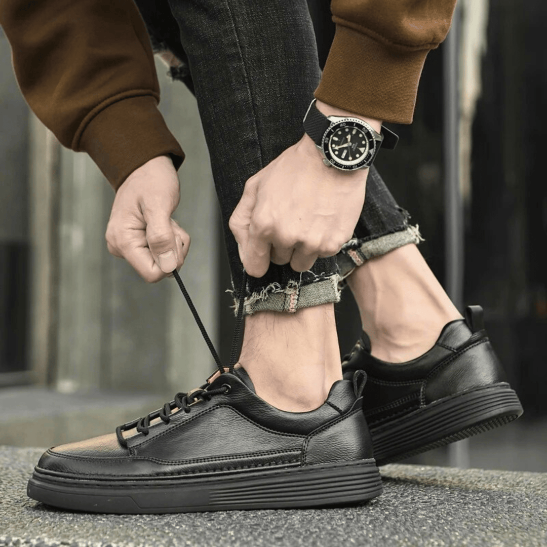 Classic Genuine Leather Sneakers