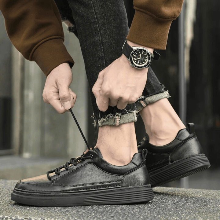 Classic Genuine Leather Sneakers