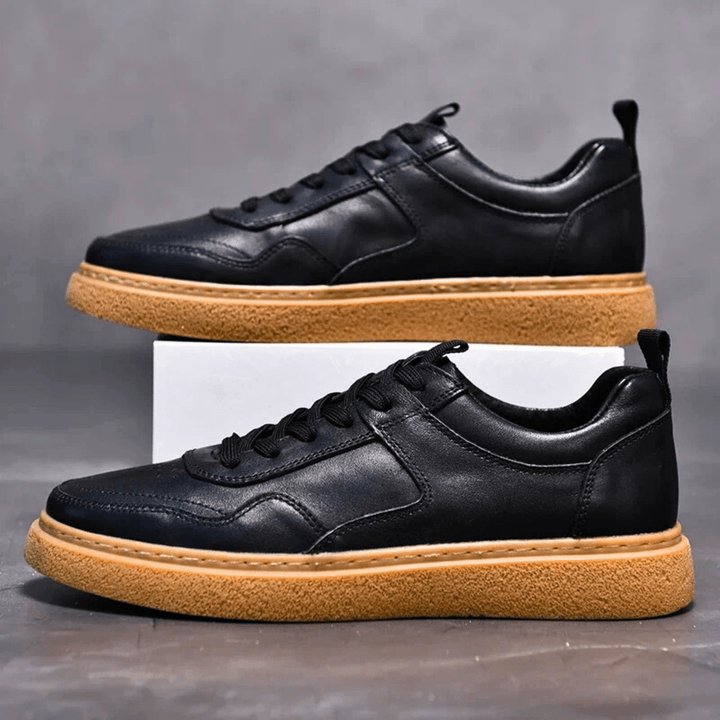 Designer Genuine Leather Sneakers
