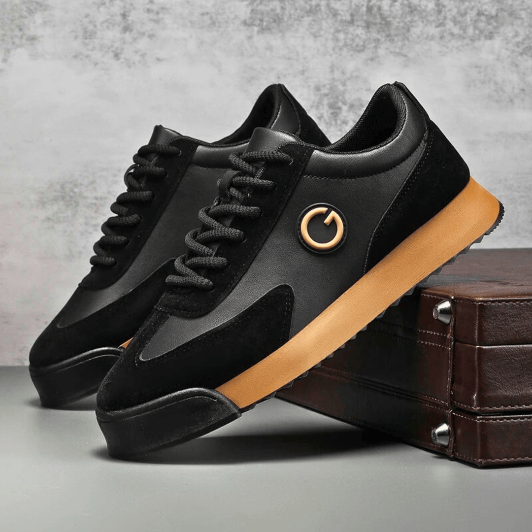 Retro Suede Leather Sneakers
